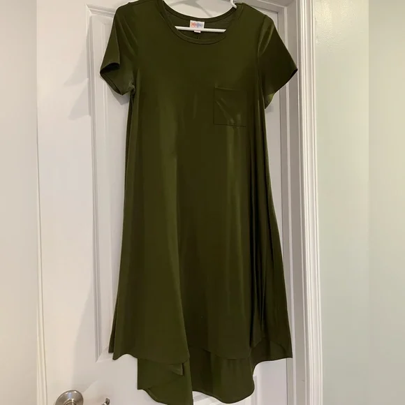 LuLaRoe | Dresses | Lularoe Green Dress | Poshmark